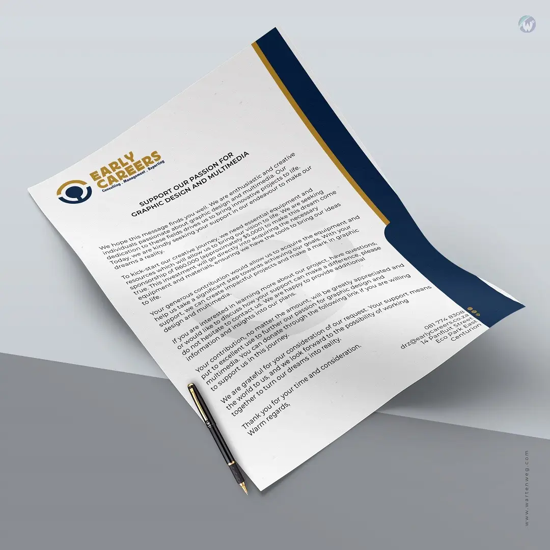 Business Letterhead Design