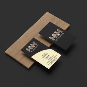 Business Card Design by Warten Weg