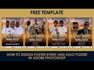 Mastering Professional Design: Design A Poster Event in Adobe Photoshop