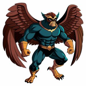 Golden Griffin - Superhero Graphic Assets: 31 Free SVG, EPS, JPG