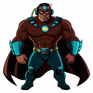 Mega Mind - Superhero Graphic Assets: 31 Free SVG, EPS, JPG