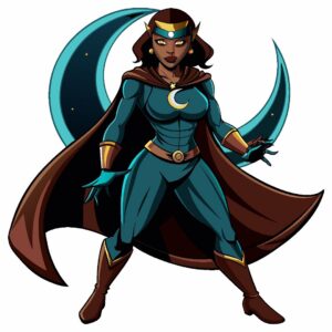 Mystic Moon - Superhero Graphic Assets: 31 Free SVG, EPS, JPG