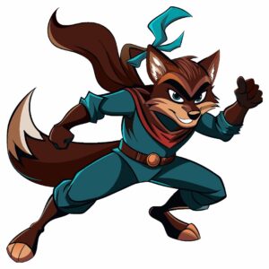 Phantom Fox - Superhero Graphic Assets: 31 Free SVG, EPS, JPG