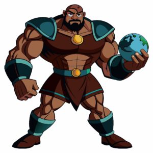 Terra Titan - Superhero Graphic Assets: 31 Free SVG, EPS, JPG