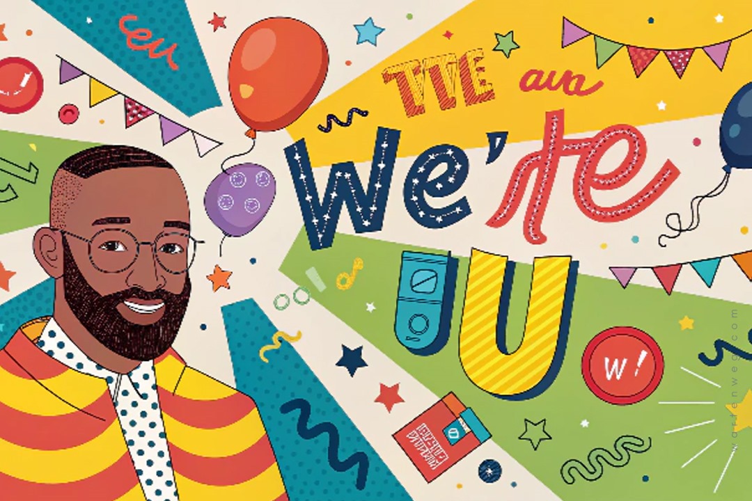 Design Birthday Banner Invitation: Free PSD Files