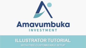 Adobe Illustrator Tutorial | Giveaway Logo Design Customizable