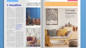 10 important elements of magazin South Africa Graphic Design Warten Weg