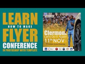 How to Design Poster Event and Solo Poster For Artists in Photoshop Tutorial
