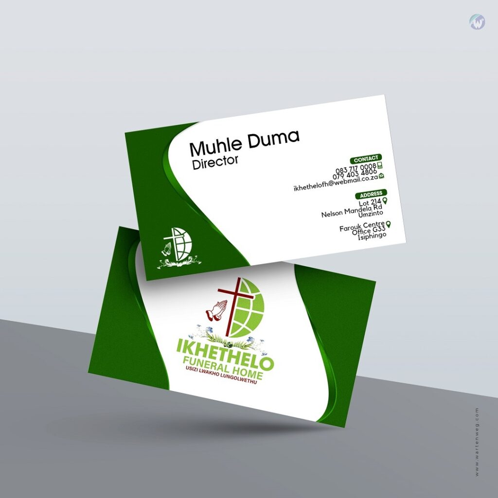 Business Card Design by Warten Weg