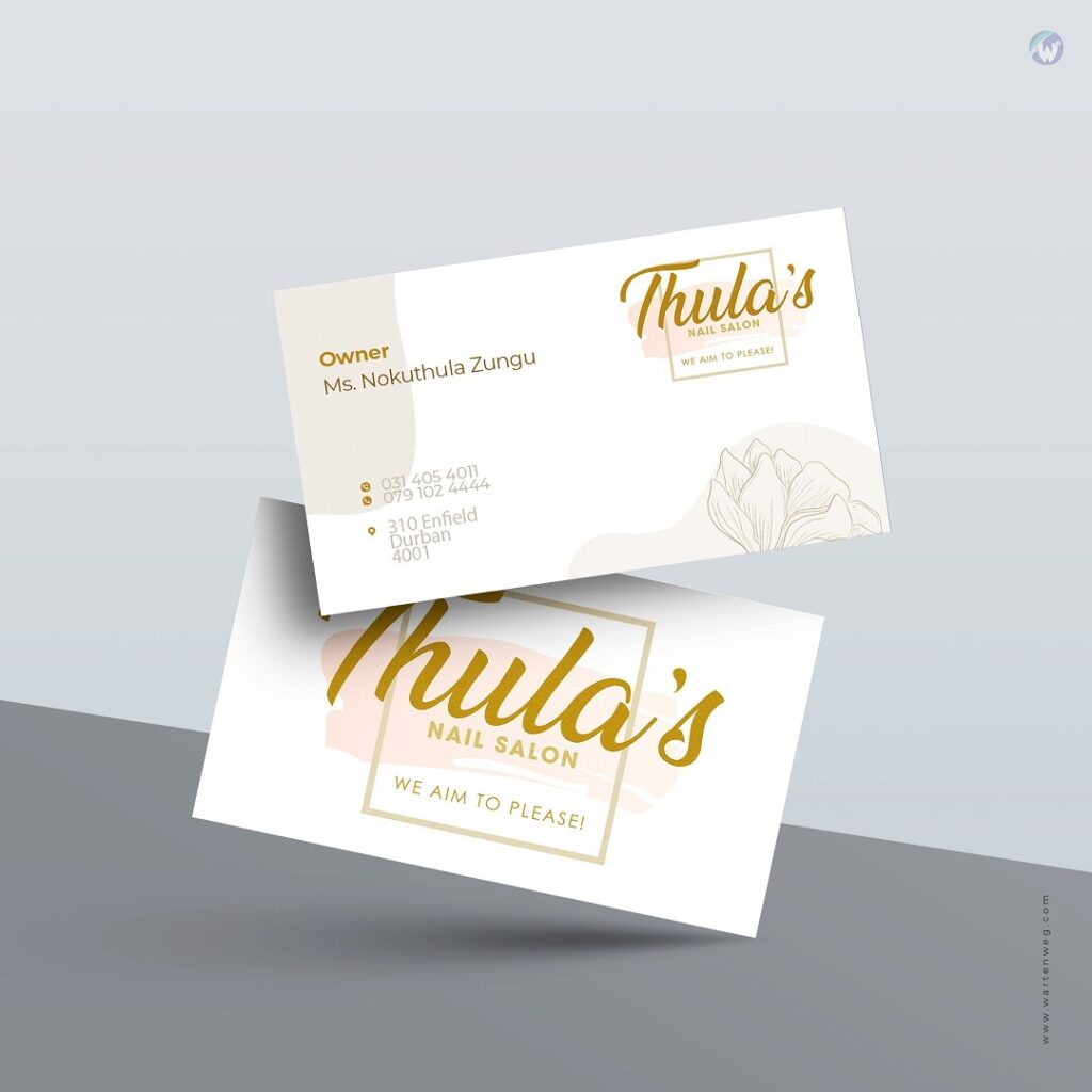 Business Card Design by Warten Weg