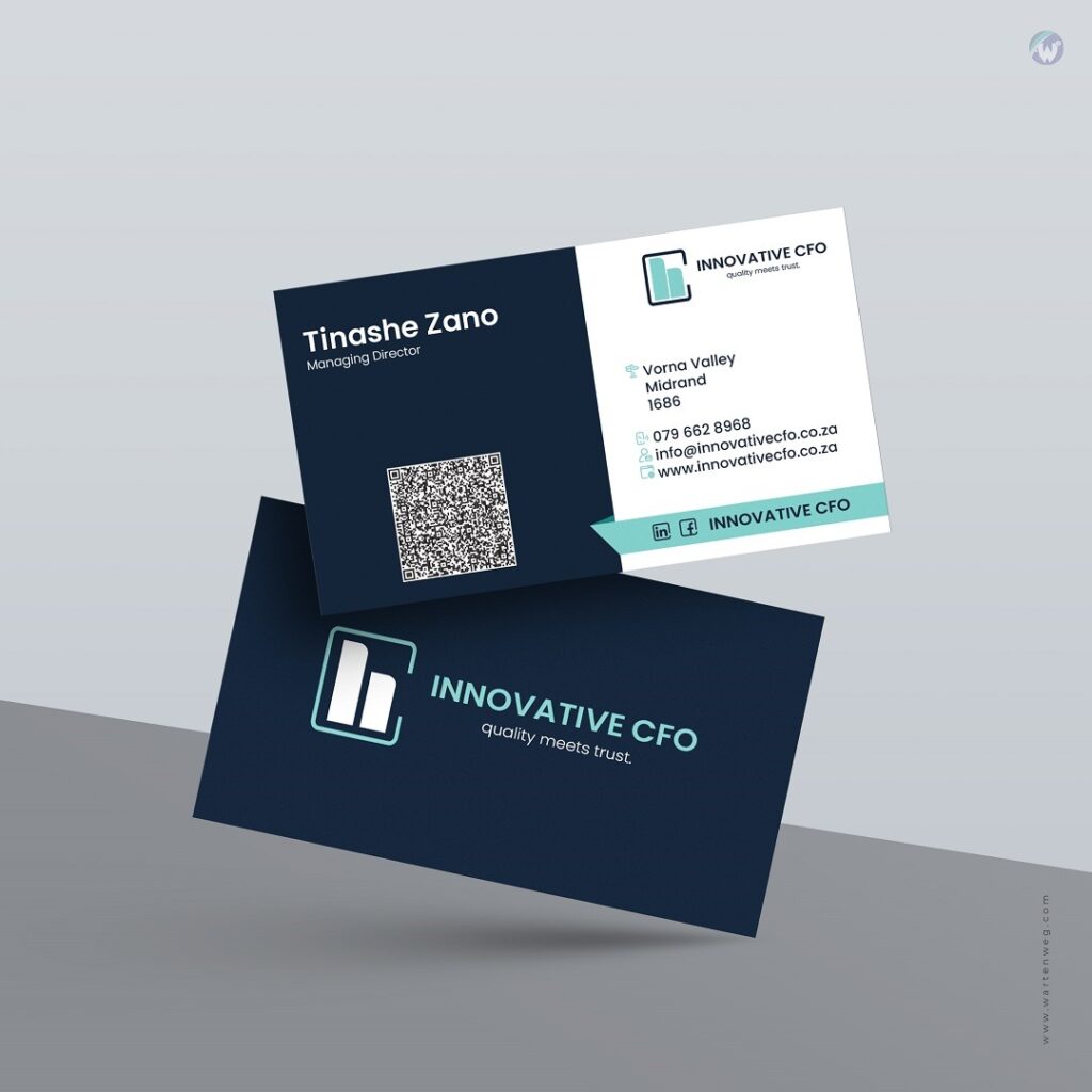 Business Card Design by Warten Weg