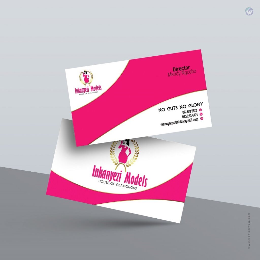 Business Card Design by Warten Weg