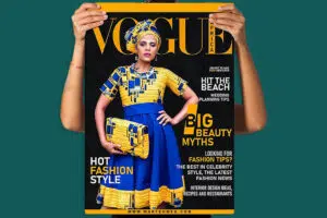 Create a Magazine Cover Challenge #VogueChallenge in Photoshop