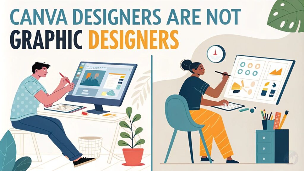 Canva Designers Are Not Graphic Designers Canva Designers vs Graphic Designers