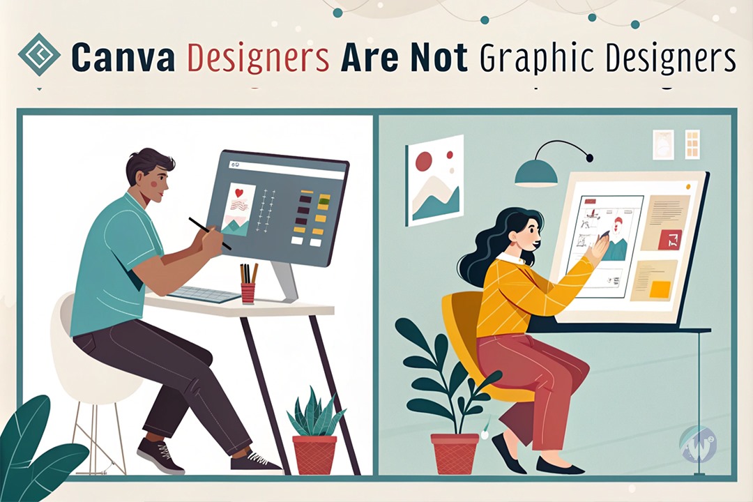 Canva Designers vs Graphic Designers