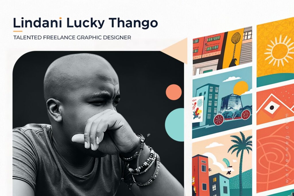 A Talented Freelance Graphic Designer Redefining Creative Boundaries in DurbanLindani Lucky Thango