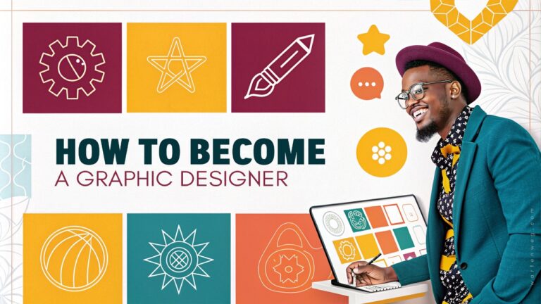 How To Become A Graphic Designer - Take A Free 6 Lessons