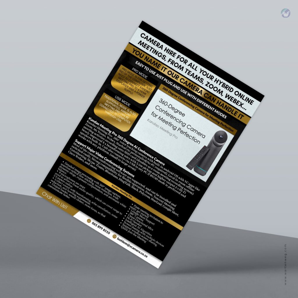 Porfessional Business Flyer Design by Warten Weg